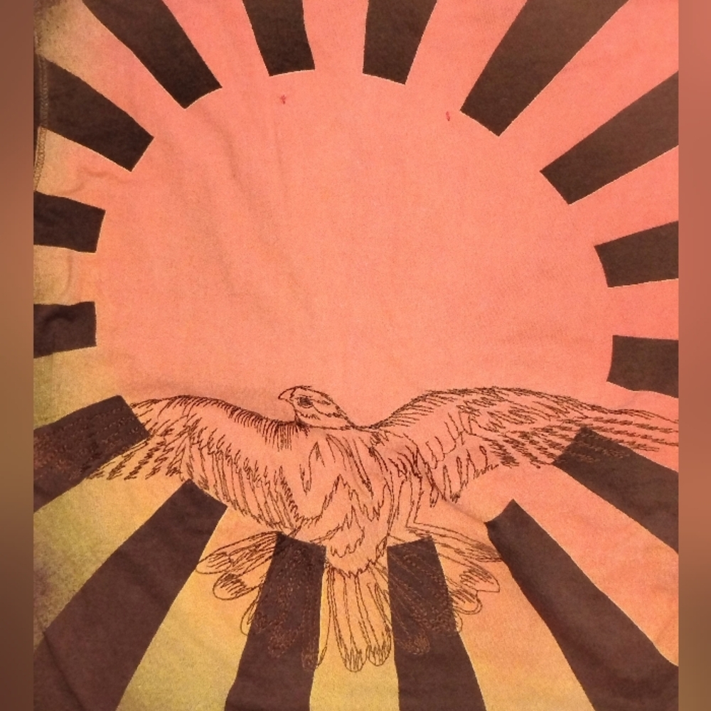 Johnny Was 4 Love or Liberty Graphic Hoodie S - Picture 3 of 7